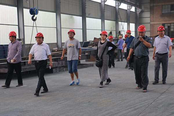 河南省建設(shè)廳領(lǐng)導(dǎo)蒞臨指導(dǎo)工作